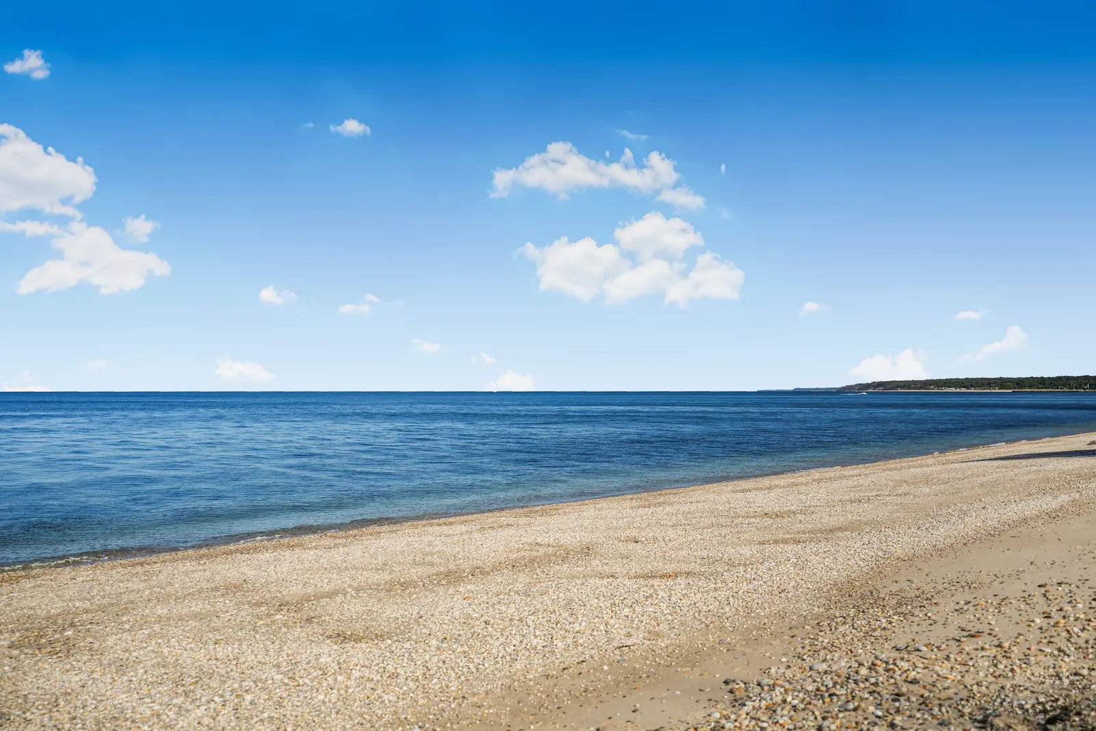 The private beach on Long Island Sound below 157 Cliff Road